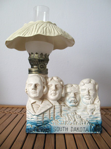 Mount Rushmore Lamp