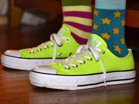 shoes and socks